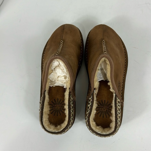 UGG KOHALA Nubuck Shearling Lined Clogs Women's US5 Brown Suede - Picture 2 of 15